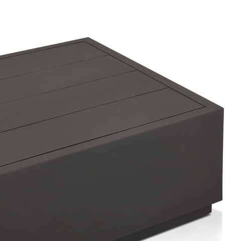 Messo Outdoor Metal Coffee Table 70" - Bronze