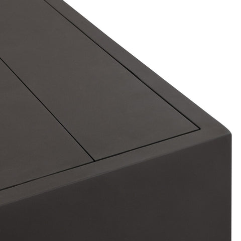 Messo Outdoor Metal Coffee Table 55" - Bronze