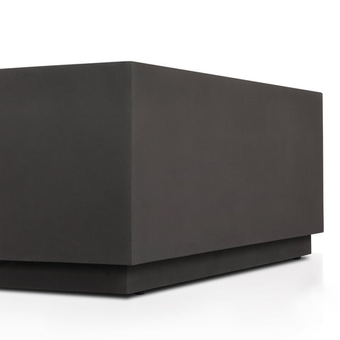 Messo Outdoor Metal Coffee Table 55" - Bronze