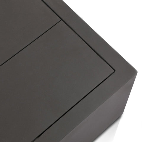 Messo Outdoor Metal Coffee Table 55" - Bronze