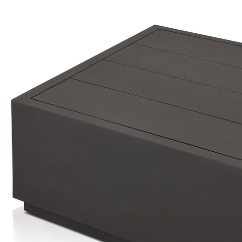 Messo Outdoor Metal Coffee Table 55" - Bronze