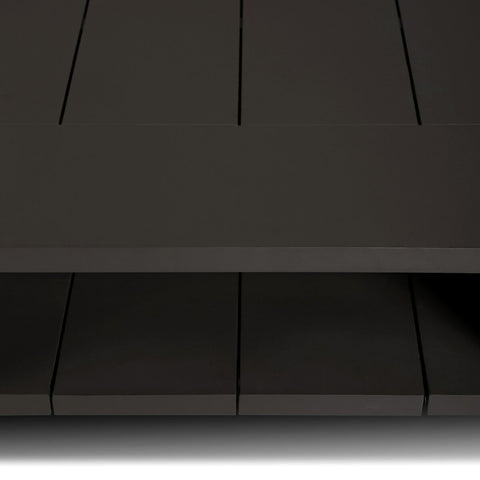 Roca Outdoor Metal Coffee Table - Bronze