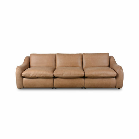 Crawford Power Recliner 3-Piece Sectional Sofa - Palermo Drift