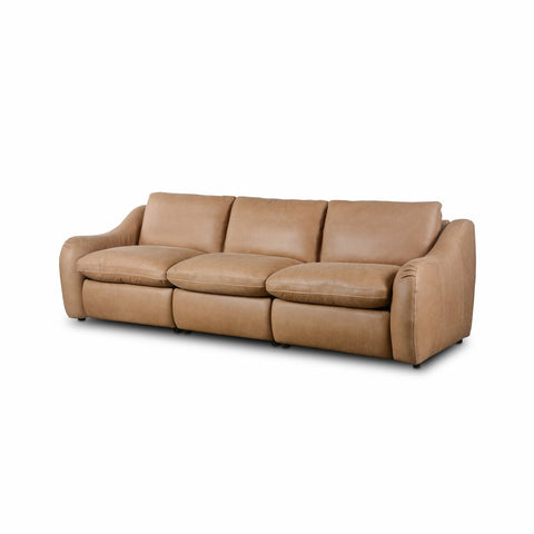 Crawford Power Recliner 3-Piece Sectional Sofa - Palermo Drift