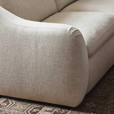 Crawford Power Recliner 5 Piece Sectional Sofa - Antigo Natural