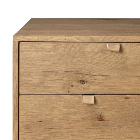 Tula 7 Drawer Dresser - Worn Oak Veneer