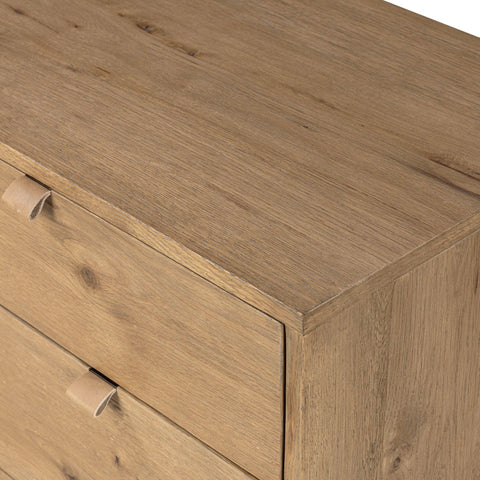 Tula 7 Drawer Dresser - Worn Oak Veneer