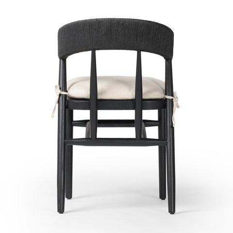 Buxton Dining Chair w/ Cover - Black Oak