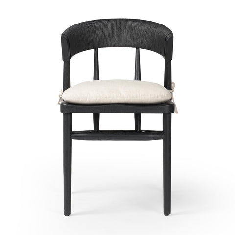 Buxton Dining Chair w/ Cover - Black Oak