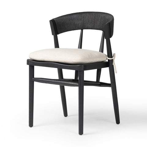 Buxton Dining Chair w/ Cover - Black Oak