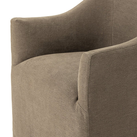 Cove Dining Chair W/ Casters - Broadway Coffee