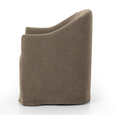 Cove Dining Chair W/ Casters - Broadway Coffee