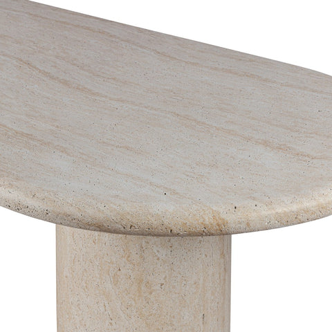 Poole Outdoor Dining Table - 102" - Textured Sand Concrete