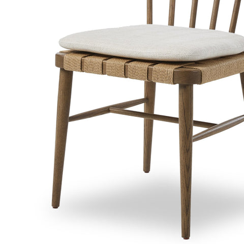 Kershaw Dining Chair - Natural Rush w/ Cushion