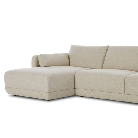 Toland 2-Piece Sectional w/ LHF Chaise - Palma Cream