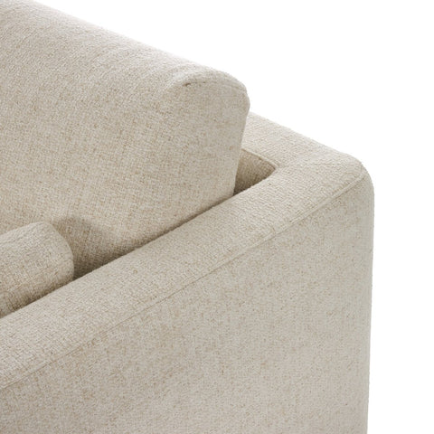 Toland 3Pc L-Shape Sectional  - Palma Cream