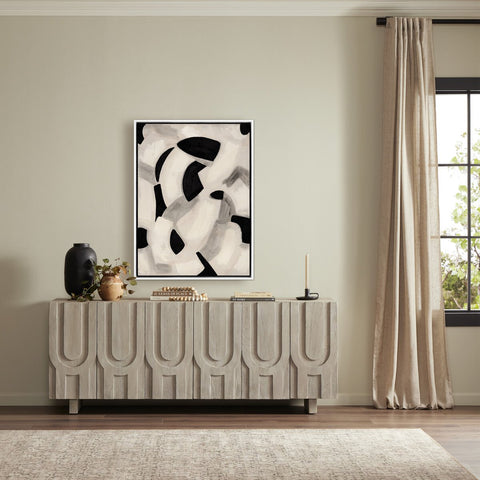 Totem by Jess Engle - White Maple - 30" X 40"