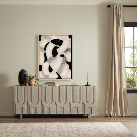 Totem by Jess Engle - White Oak - 30" X 40"