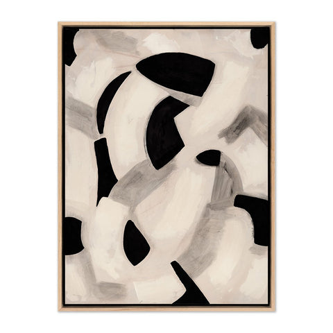 Totem by Jess Engle - White Oak - 30" X 40"