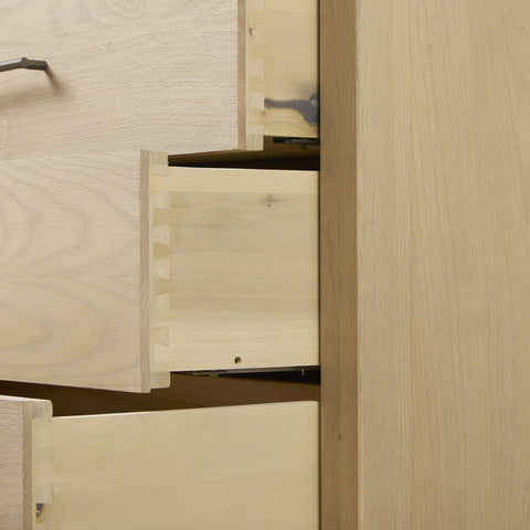Blake 6 Drawer Dresser - Washed Ash