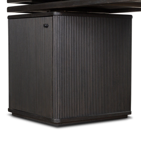 Weston Rotating Desk - Black Parawood
