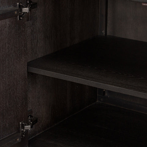 Weston Rotating Desk - Black Parawood