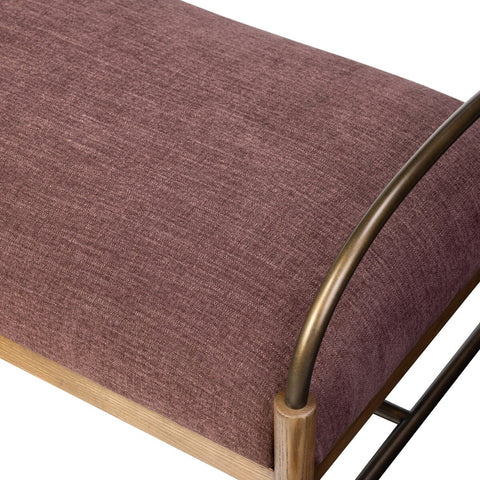 Demi Accent Bench - Laughlin Plum  - 60"