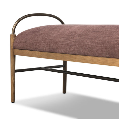 Demi Accent Bench - Laughlin Plum  - 60"