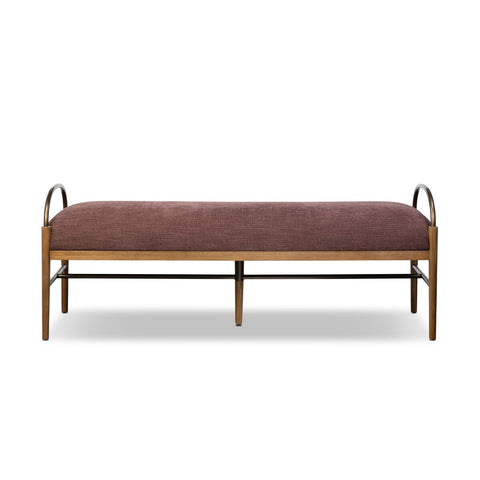Demi Accent Bench - Laughlin Plum  - 60"
