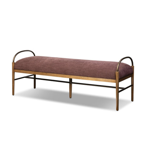 Demi Accent Bench - Laughlin Plum  - 60"