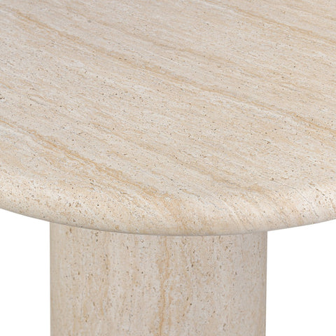 Poole Outdoor Dining Table - 78" - Textured Sand Concrete