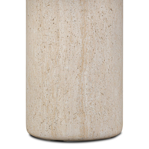 Poole Outdoor Dining Table - 78" - Textured Sand Concrete