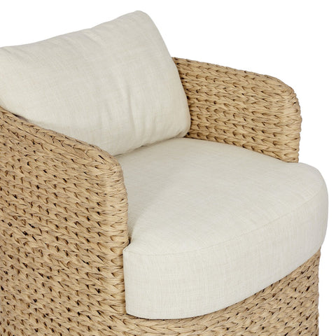 Caney Outdoor Dining Chair - Vergo Cream