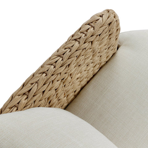 Caney Outdoor Dining Chair - Vergo Cream