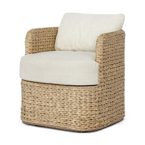 Caney Outdoor Dining Chair - Vergo Cream