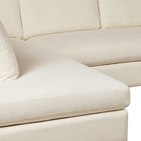 Lucien 2-Piece Sectional LHF Chaise - Crypton Nomad Snow