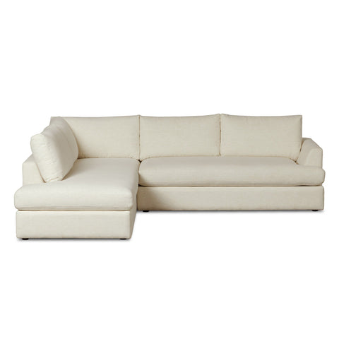 Lucien 2-Piece Sectional LHF Chaise - Crypton Nomad Snow