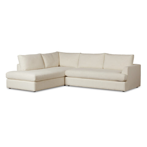 Lucien 2-Piece Sectional LHF Chaise - Crypton Nomad Snow