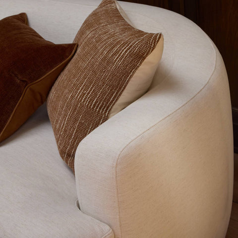 Phaedra Sofa - Crypton Nomad Snow - 90"