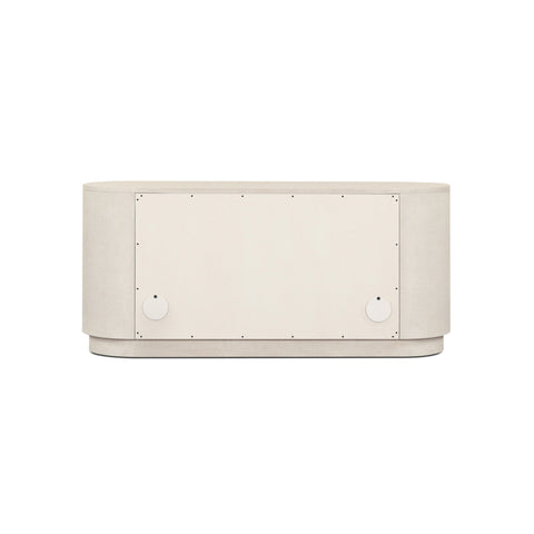 Amelia Media Console - Light Antique Brass