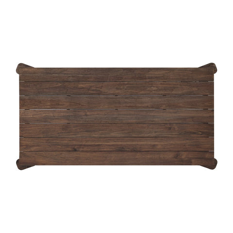 Soho Outdoor Dining Table - Stained Saddle Brow - 86"