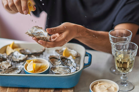Ceramics - 13" X 9" Rectangular Baking Dish - Rustic Turquoise