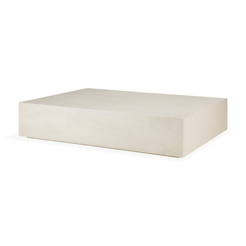 Elements Coffee Table - Rectangular - Off White