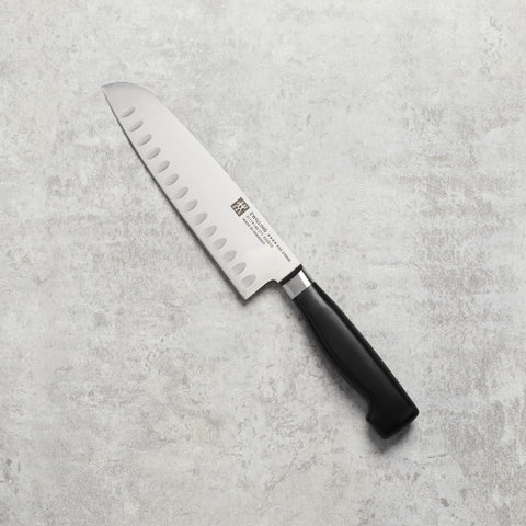 Four Star - 7" Hollow Edge Santoku Knife
