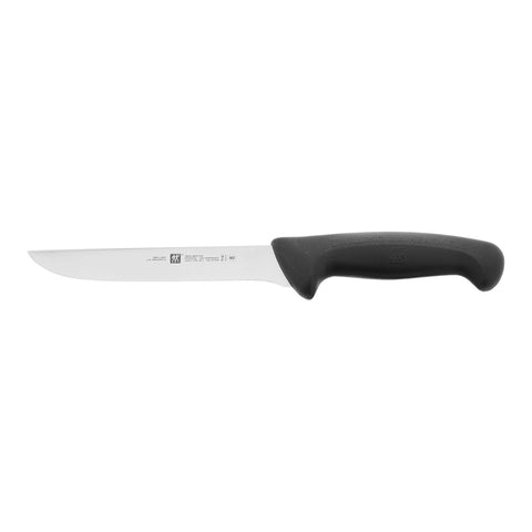 TWIN Master - 6" Wide Boning Knife - Black Handle
