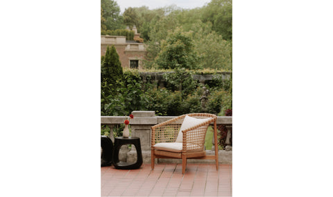 Kuna Outdoor Lounge Chair White