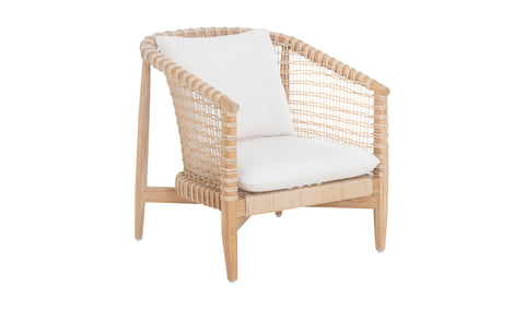 Kuna Outdoor Lounge Chair White