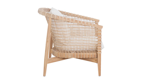 Kuna Outdoor Lounge Chair White