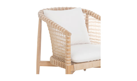 Kuna Outdoor Lounge Chair White