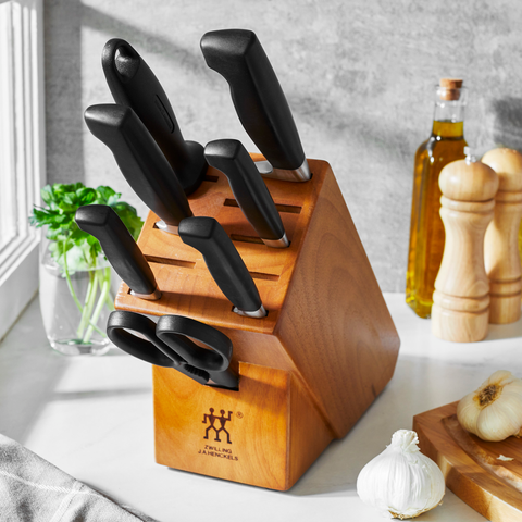 Four Star - 8pc Knife Block Set - Natural